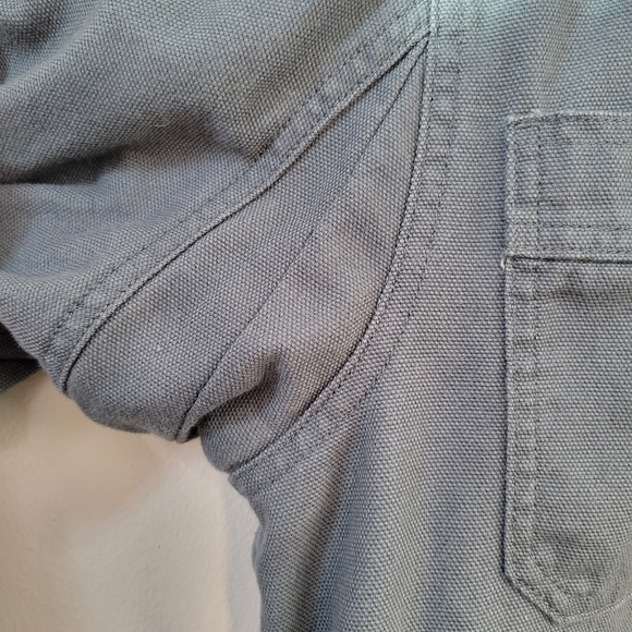 Duluth Original Firehose Heavy Cotton Shacket Men's Size Large Tall Workwear - Picture 10 of 13